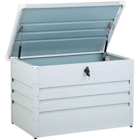 lockable metal garden storage box|portable locking storage box.